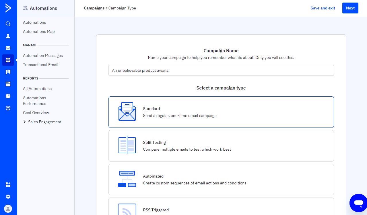 Automations in ActiveCampaign