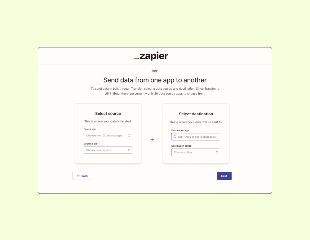 move data