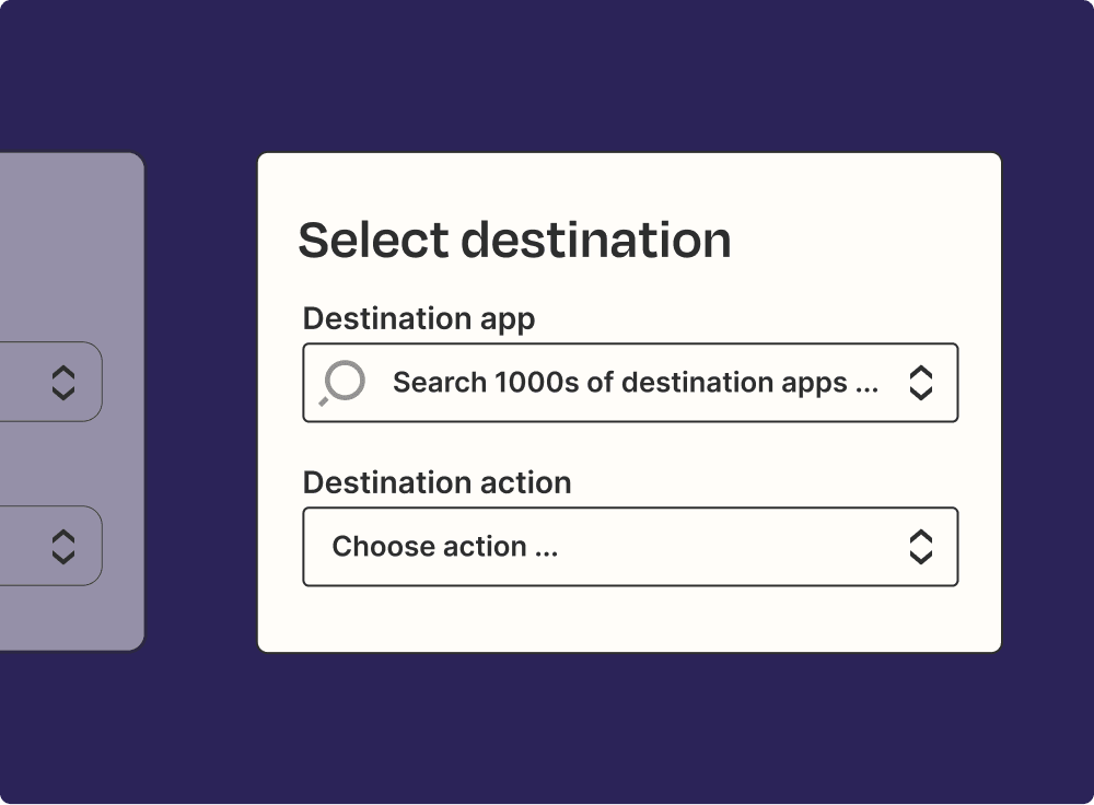 Select a destination