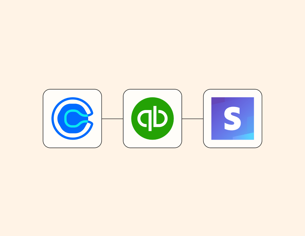 Calendly, Quickbooks, Stripe