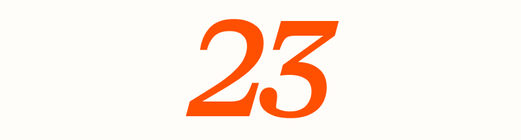 23 speakers
