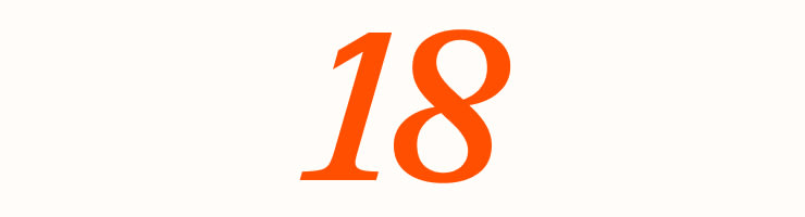 18 powerful sessions