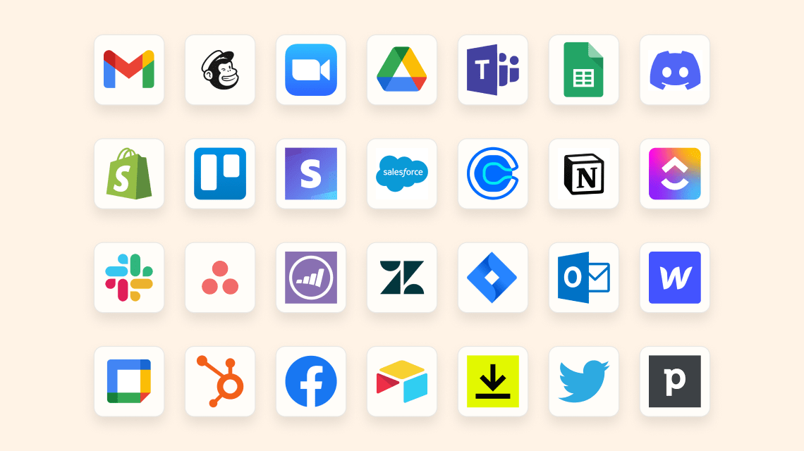 Zapier app integrations