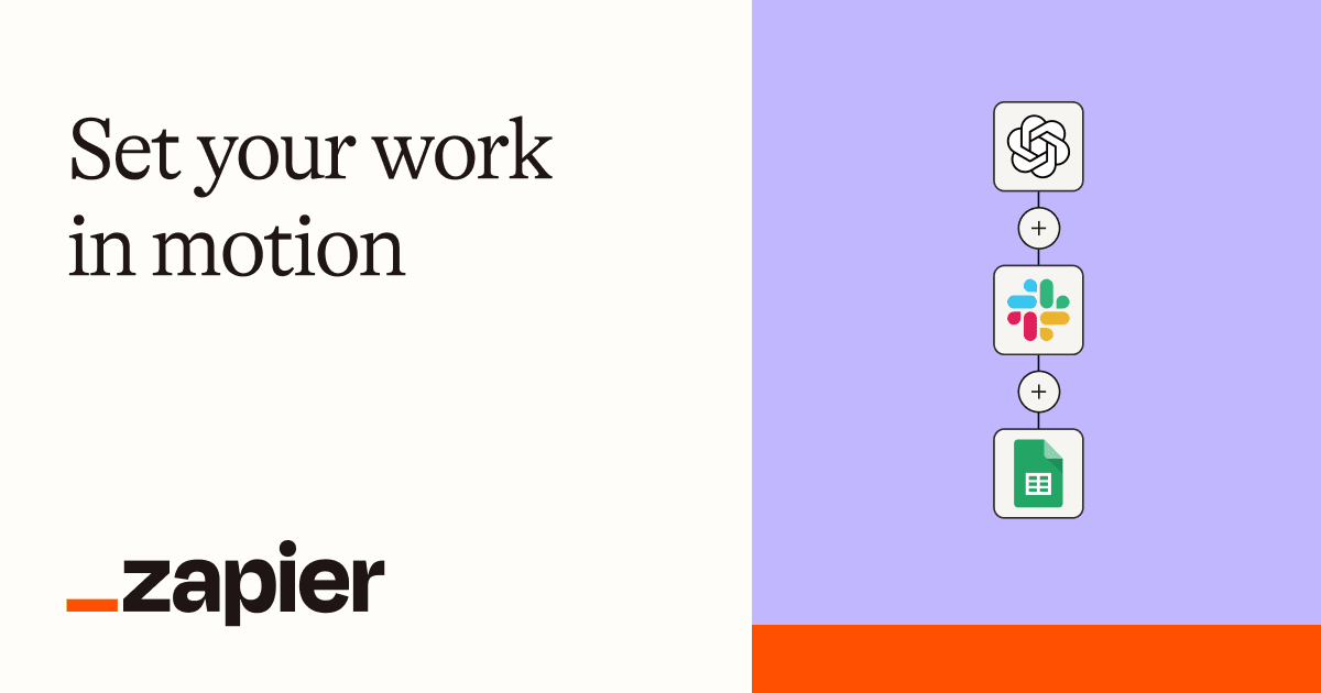 Zapier | Automation that moves you forward