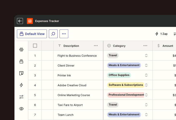 expense tracker