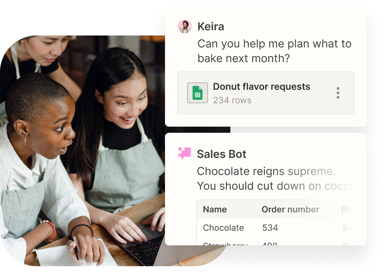 Bots providing customer insights