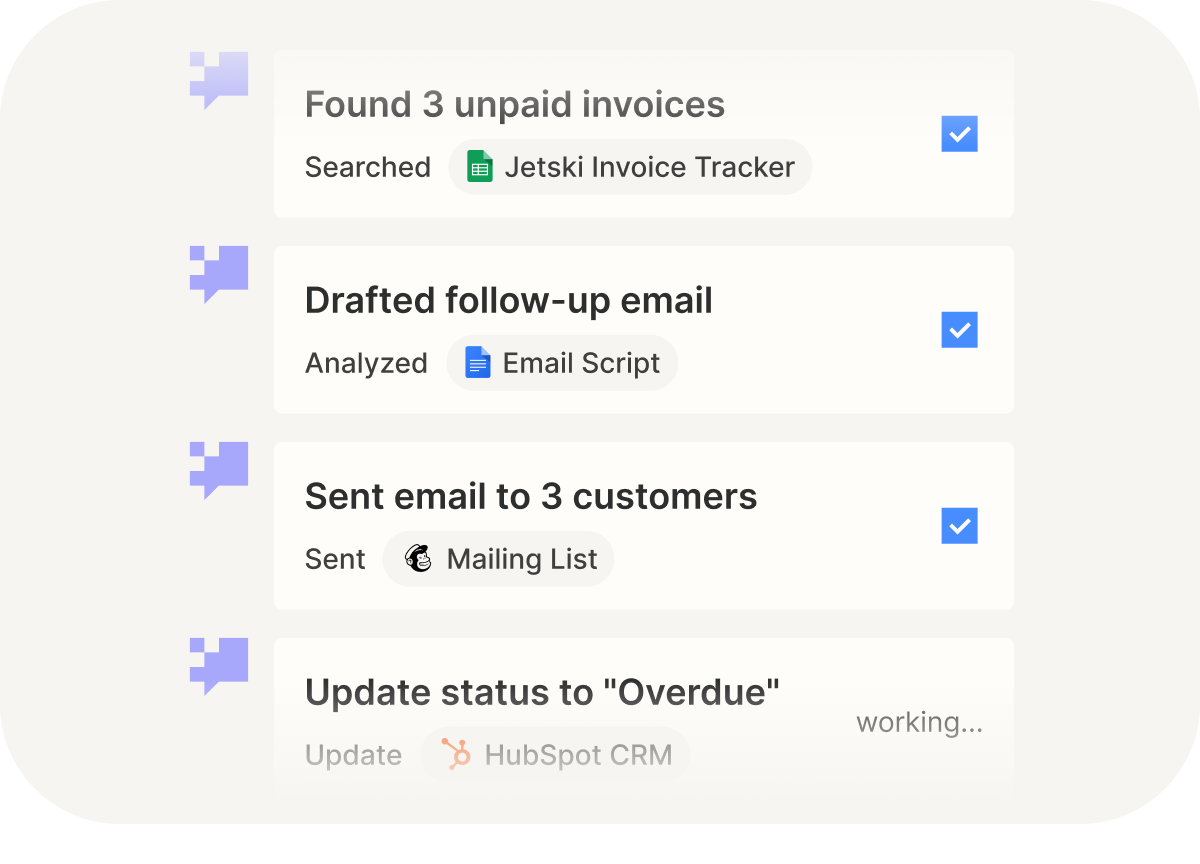 Bots automating tasks