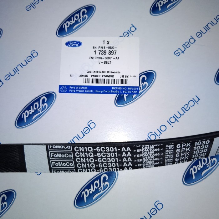 Jual Ford Genuine Parts Kit Drive Van Belt Ford Ecosport CN1Q6C301AA