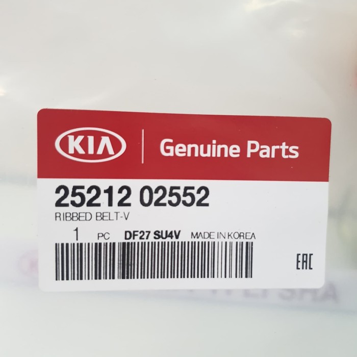 Jual VAN BELT ALTERNATOR KIA PICANTO KIA GENUINE PARTS di Seller