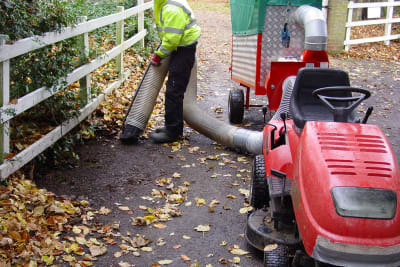 Leaf store collector machine