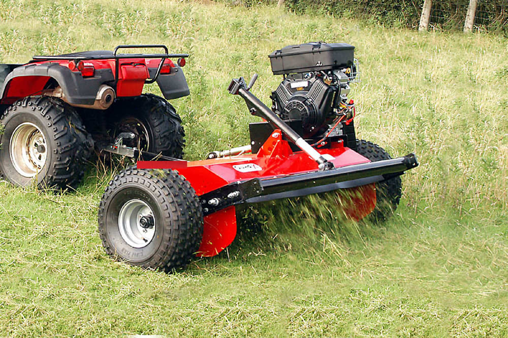 QuadX ATV Flail Mower 1.3m Width Zaros Machinery