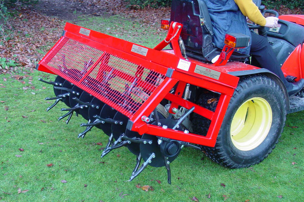 SCH DHTC Mounted Hollow Tine Corer for 60" D System Zaros Machinery