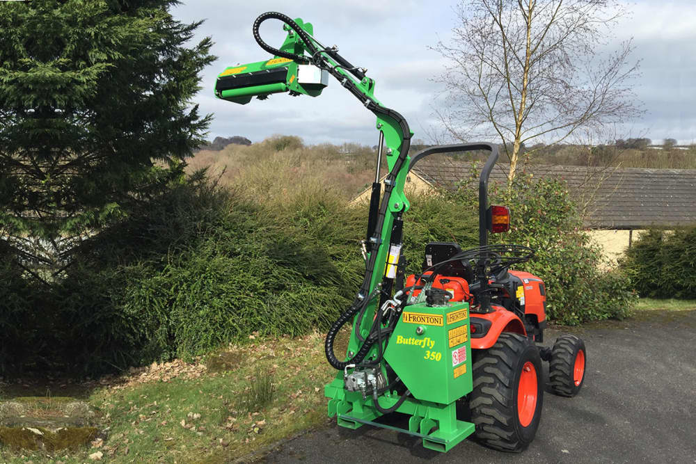 Frontoni Butterfly 0.5m to 0.8m Hydraulic FlailHedger Mower Zaros Machinery