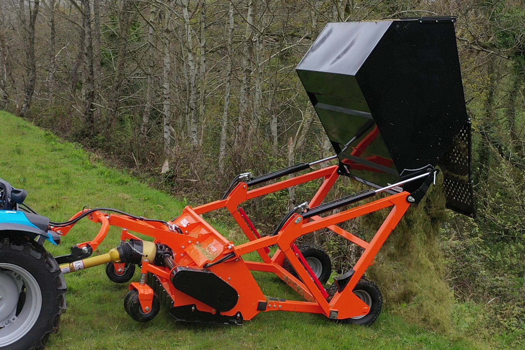 Chapman CPC150-S Tractor Sweeper Collector