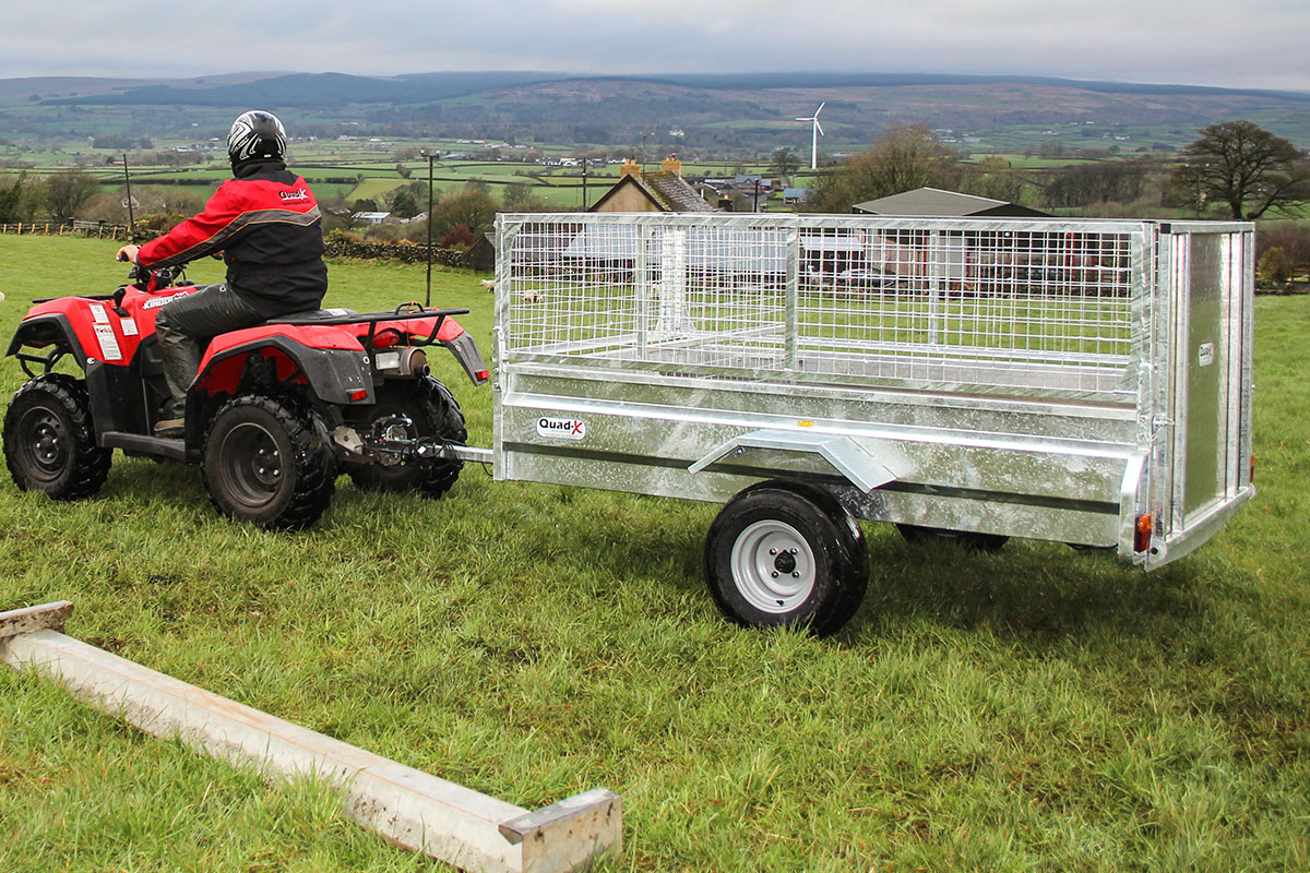 Quad-X 7'x4 General Purpose ATV Trailer