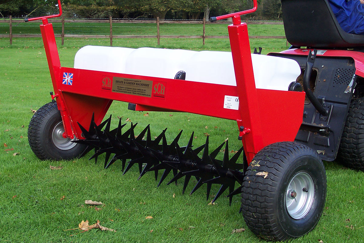 SCH S48 48" Towed Lawn Care Slitter