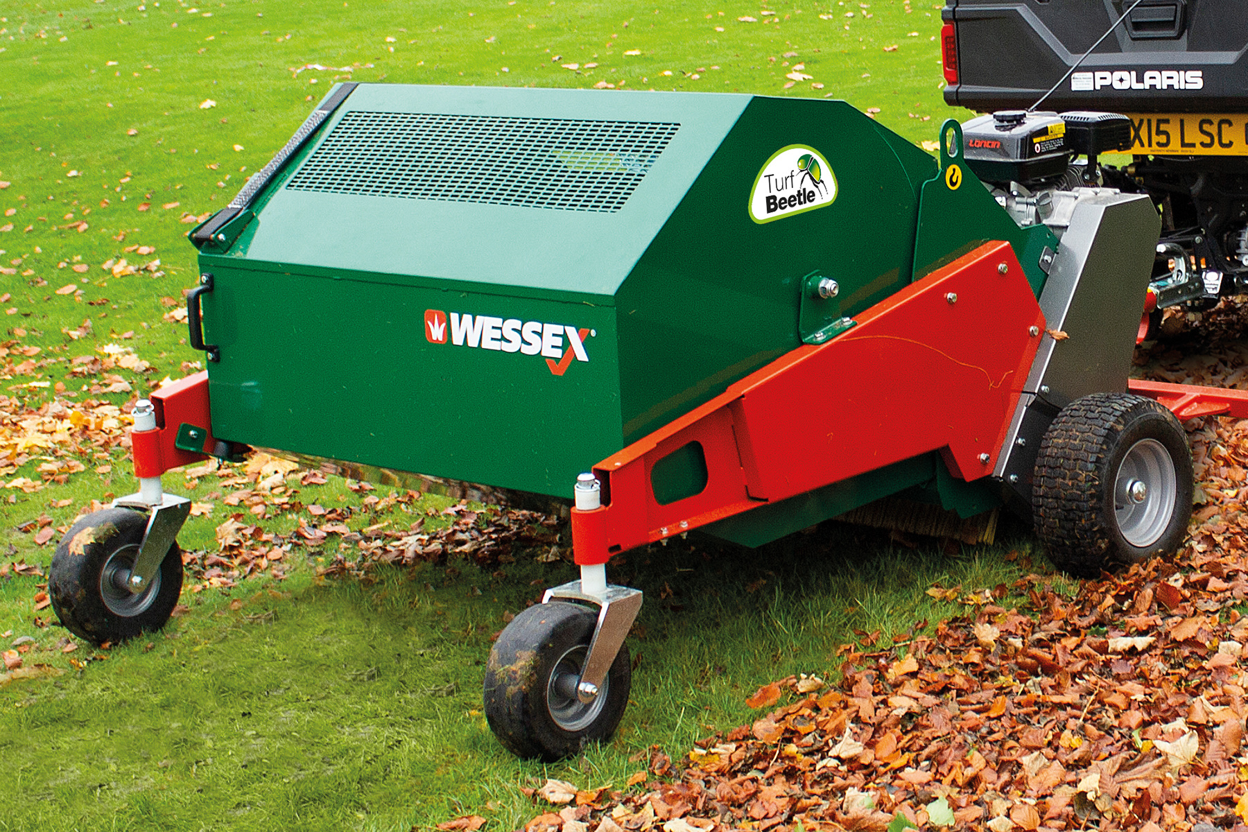 Wessex MTC-120-E 1.2m ATV Leaf Sweeper Collector