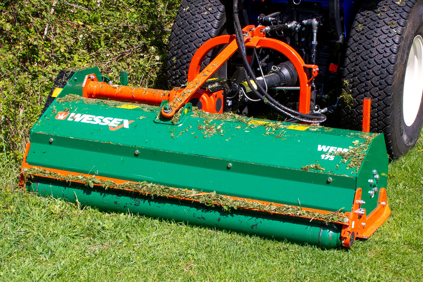 Wessex WFM-220 2.2m Hydraulic Tractor Flail Mower