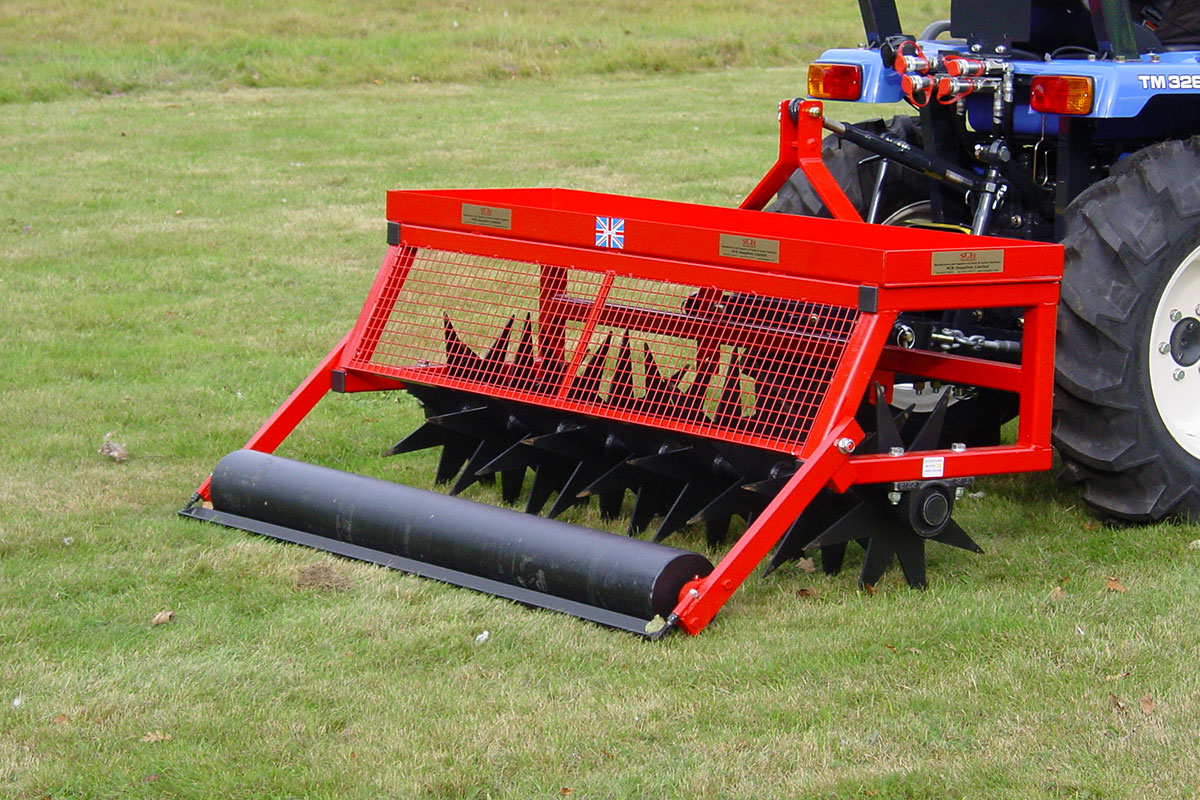 SCH DSM 60" Tractor Mounted Grass Slitter