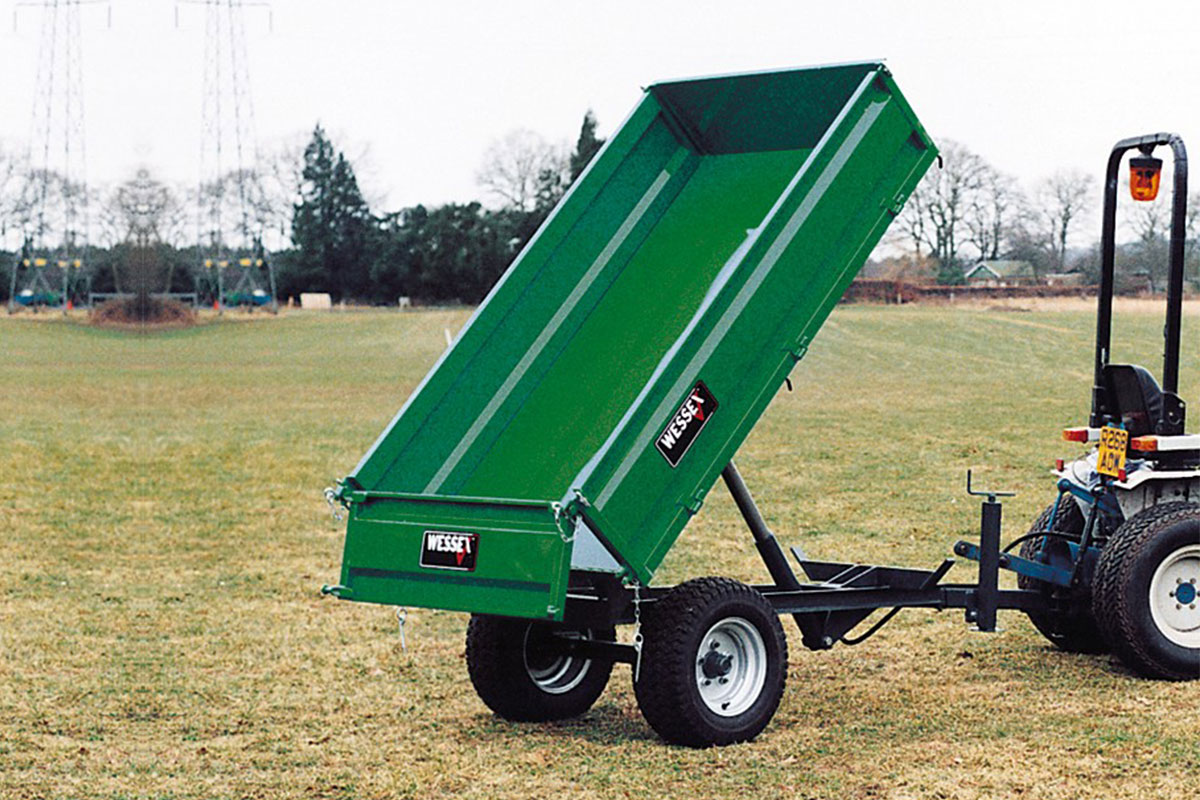 Wessex 3.0T-LGPW 3.0T Hydraulic Tipping Tractor Trailer