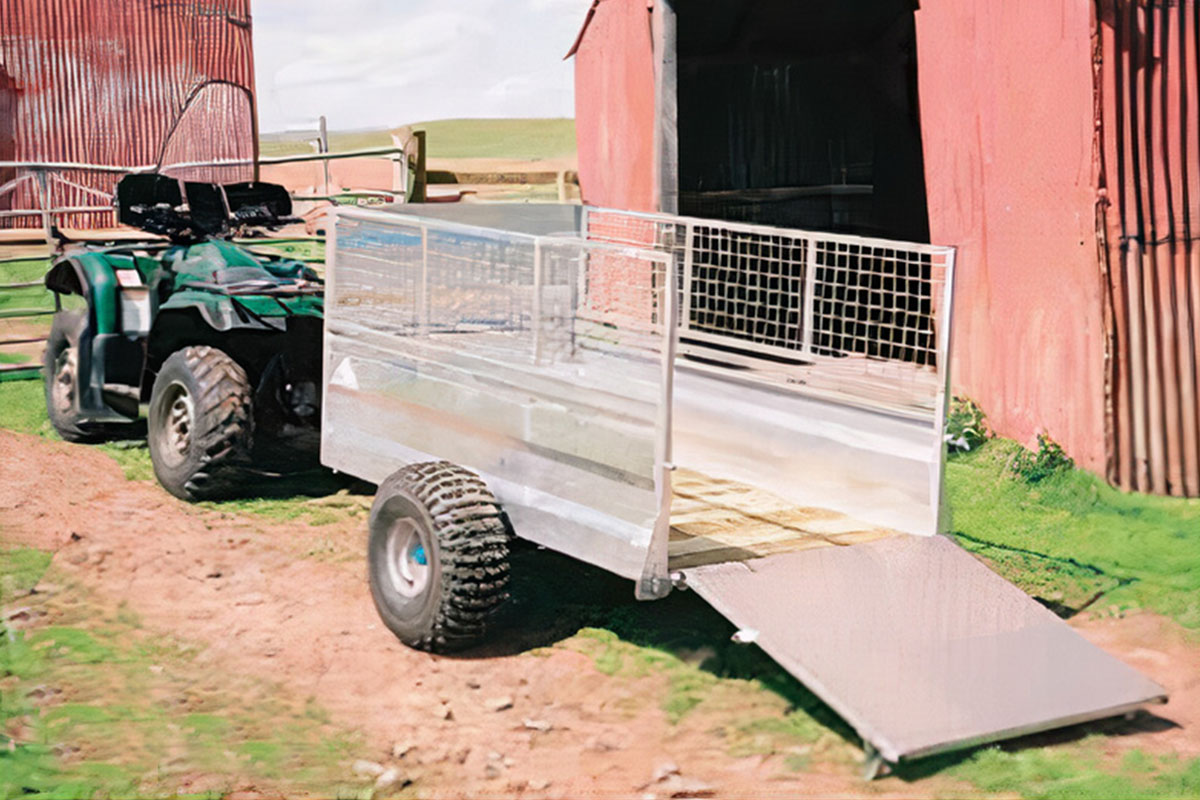 Longdog 1790MO Galvanised Off-Road Stock Trailer