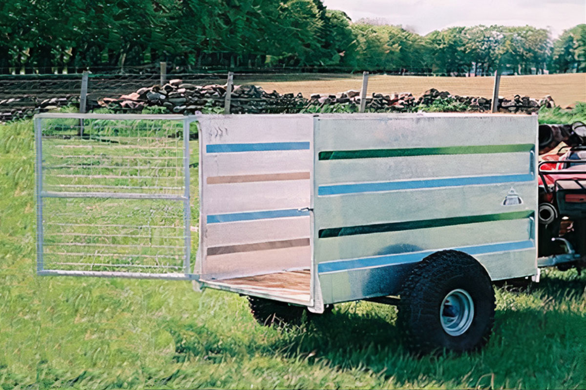Longdog 1500BO Galvanised Off-Road Stock Trailer