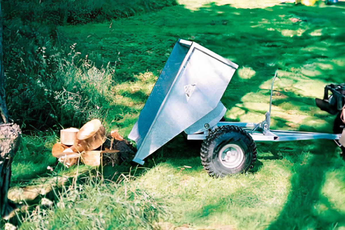 Longdog 500TDO Galvanised Off-Road Tipper Trailer