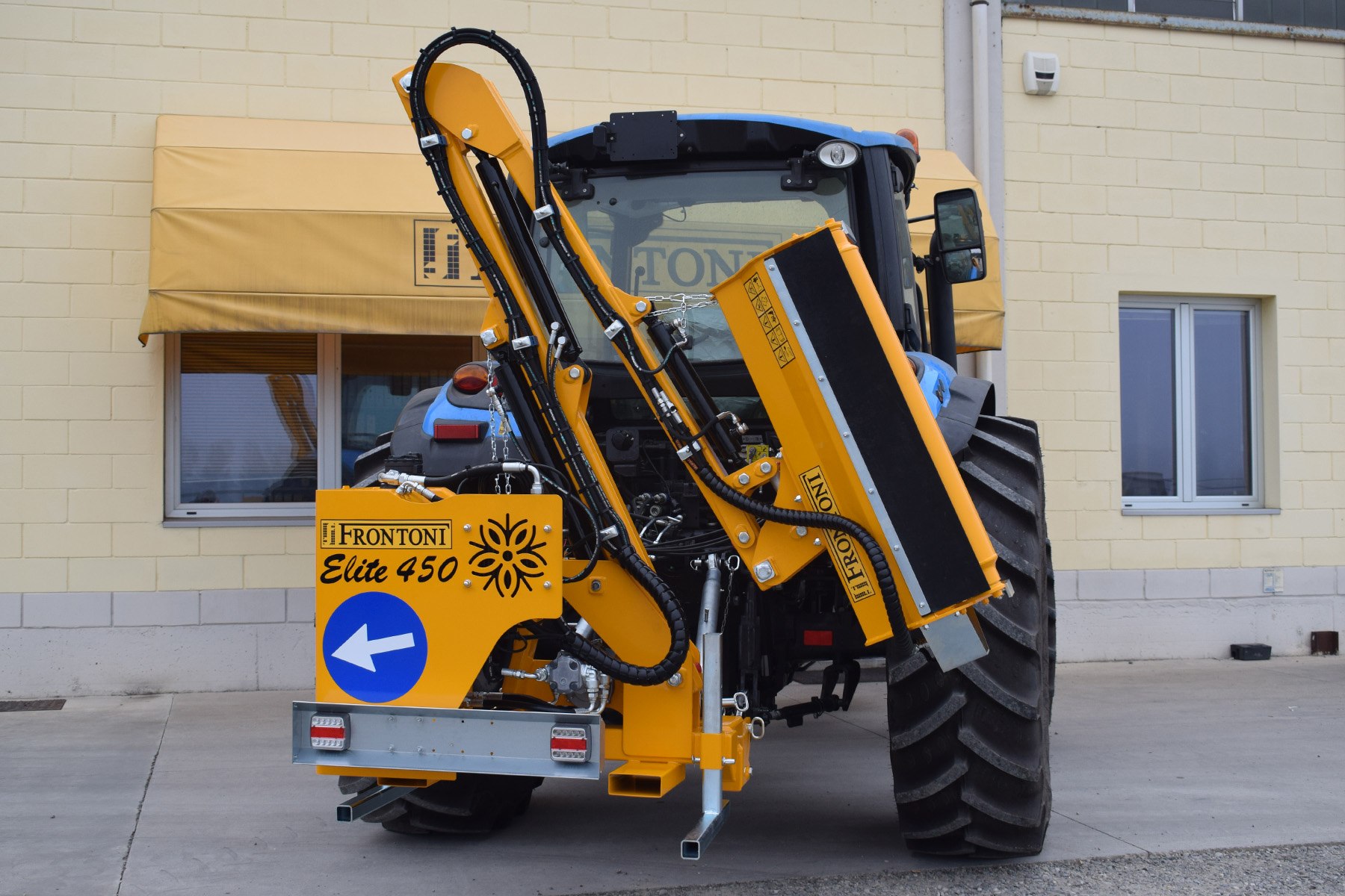Frontoni Elite‐350 0.8m Tractor Flail Hedge Cutter
