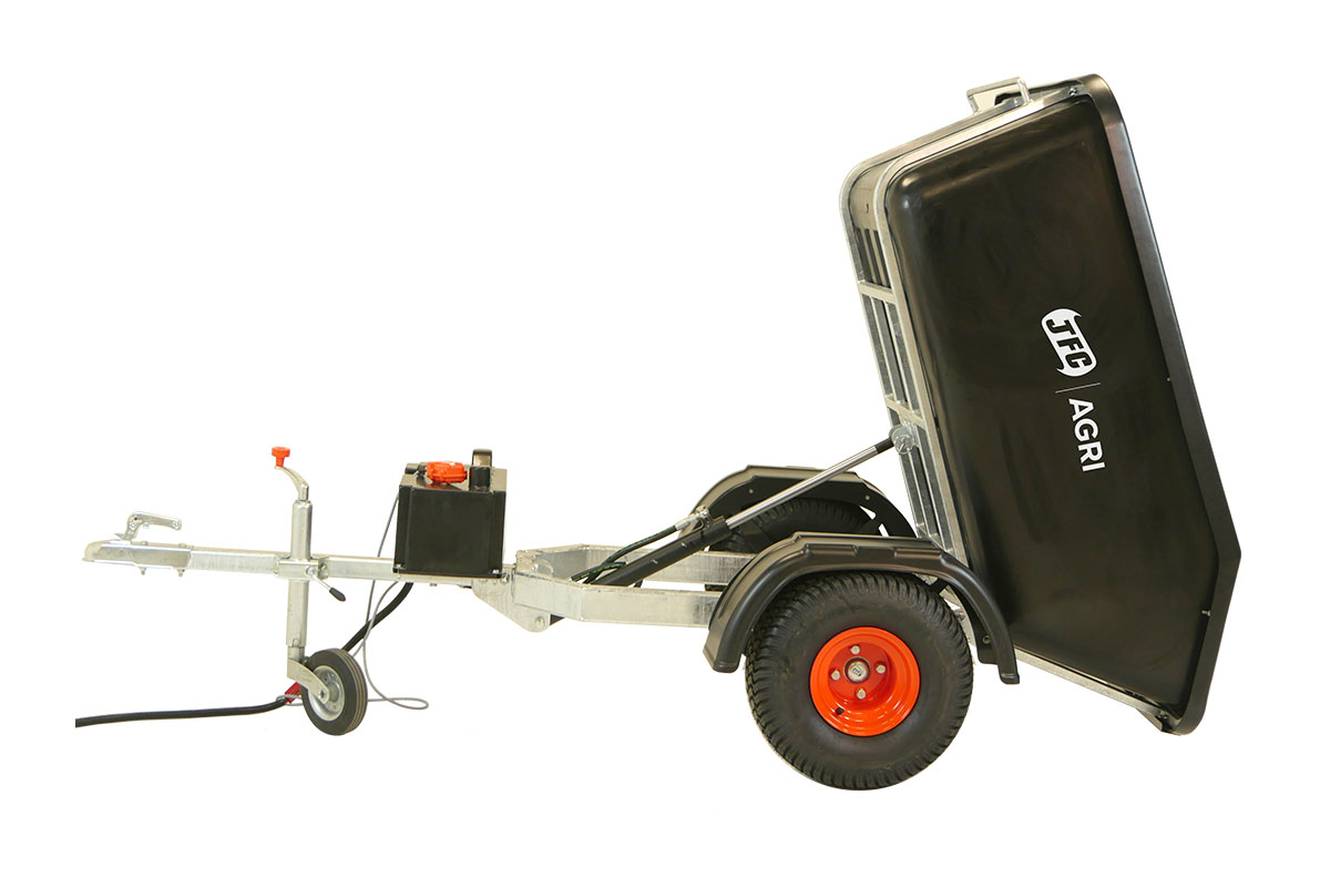 JFC ATV500T 500L Hydraulic ATV Plastic Tipping Trailer