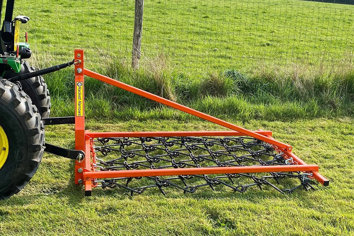 William Hackett 4ft 3-Way Framed Chain Harrow H-HF04