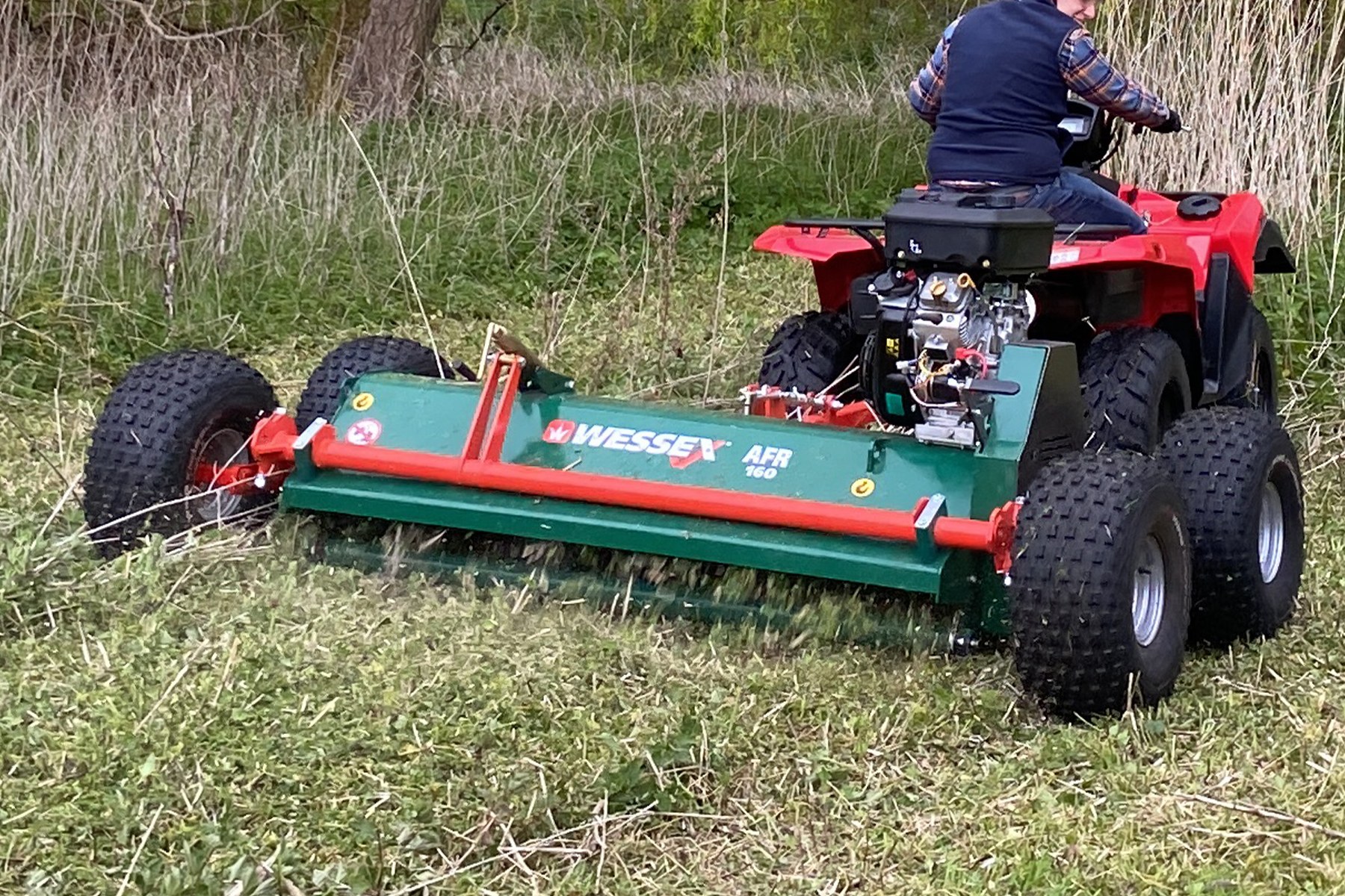 Wessex AFX-160 1.6m Professional ATV Flail Mower