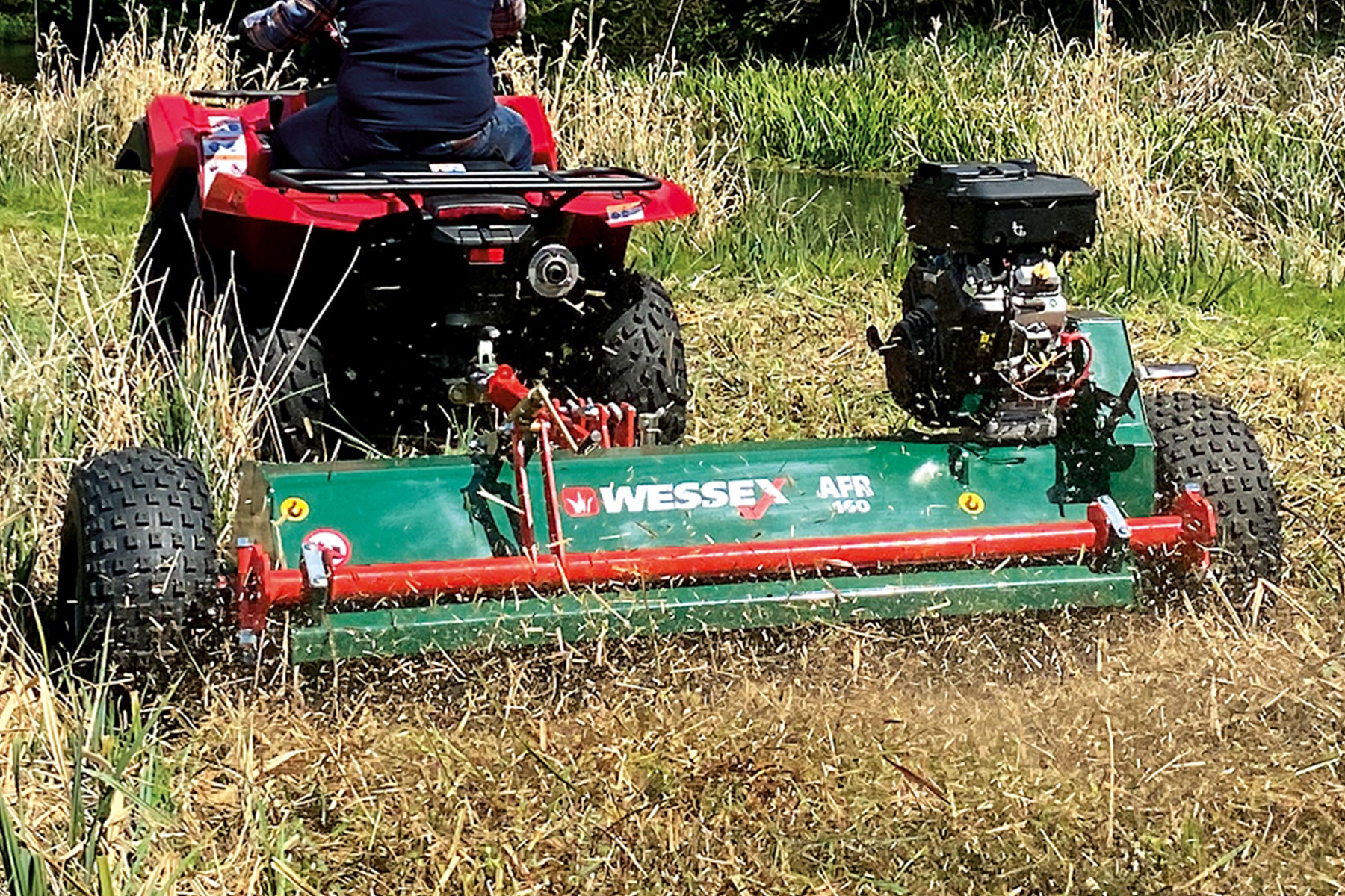 Wessex AFE-160 1.6m Estate ATV Flail Mower