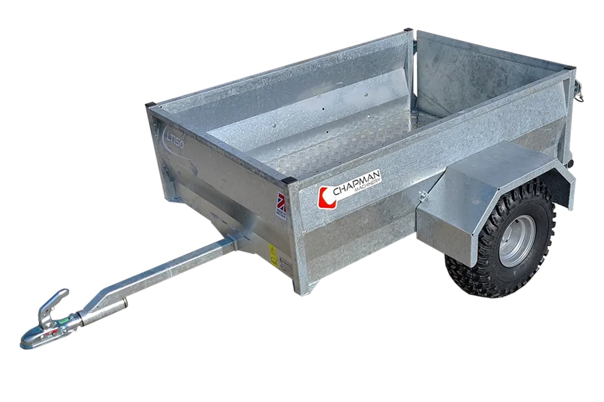 Chapman LT150 Low-Sided British ATV Trailer
