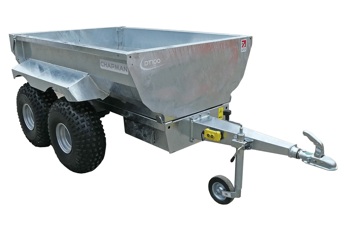 Chapman DT100 1000kg ATV Tipping Dump Trailer
