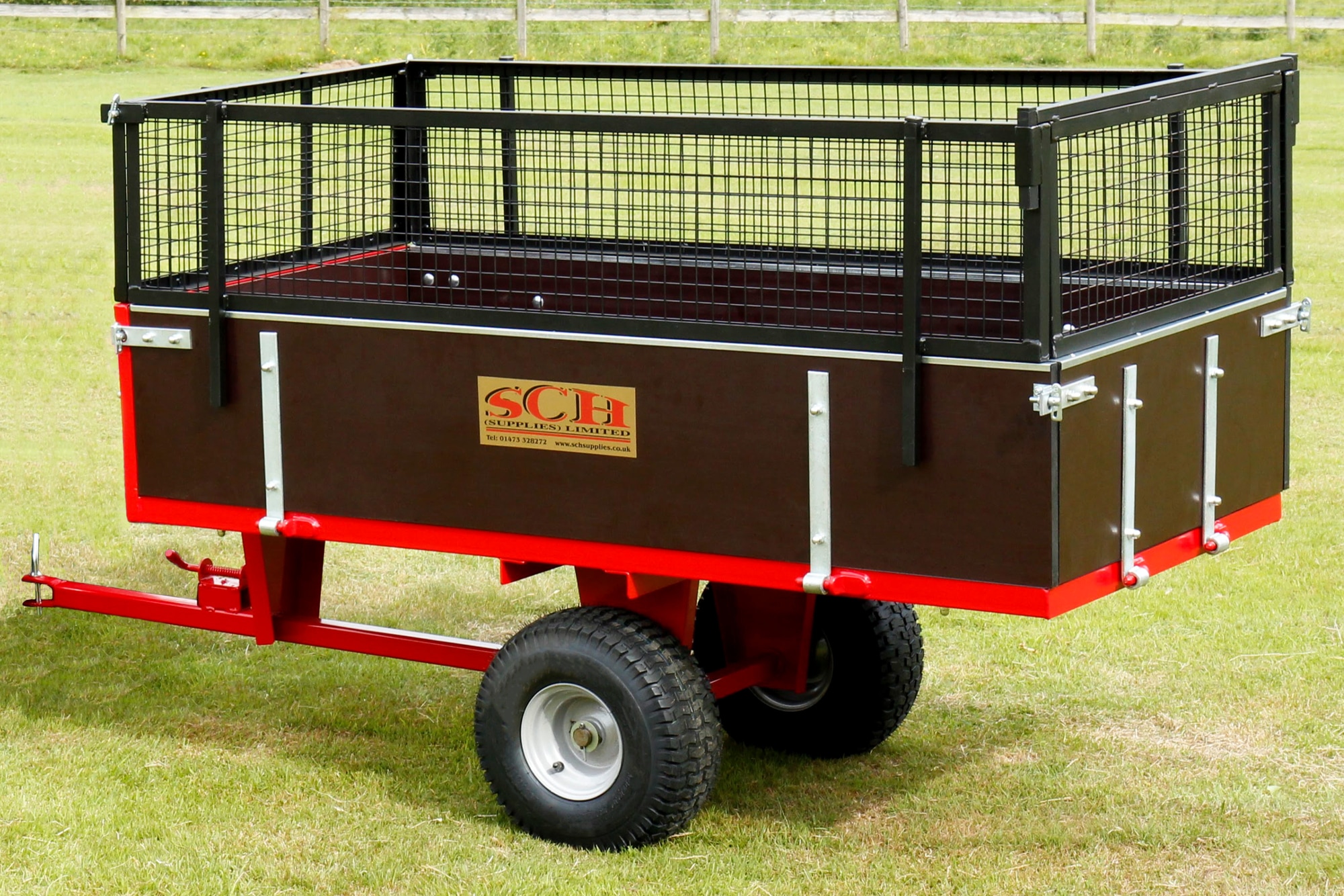 SCH GWTS10 500kg Garden Tipping Trailer