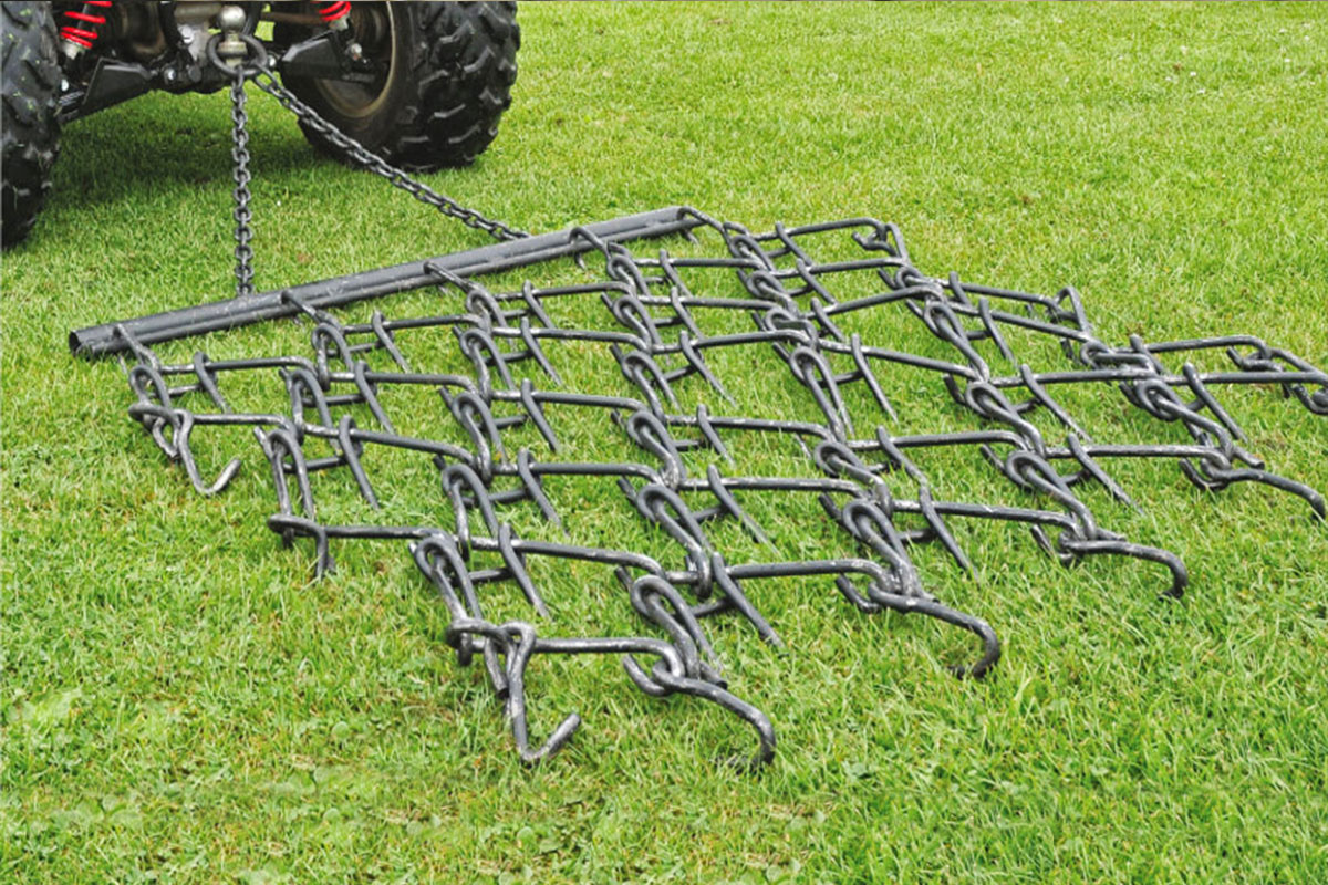 William Hackett 6ft 3-Way Grass Chain Harrow H-HC06