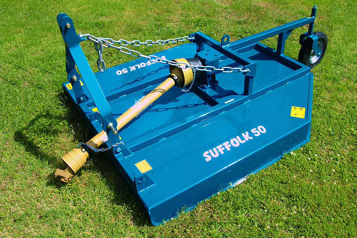 Suffolk 50 1.52m Tractor Paddock Topper Mower