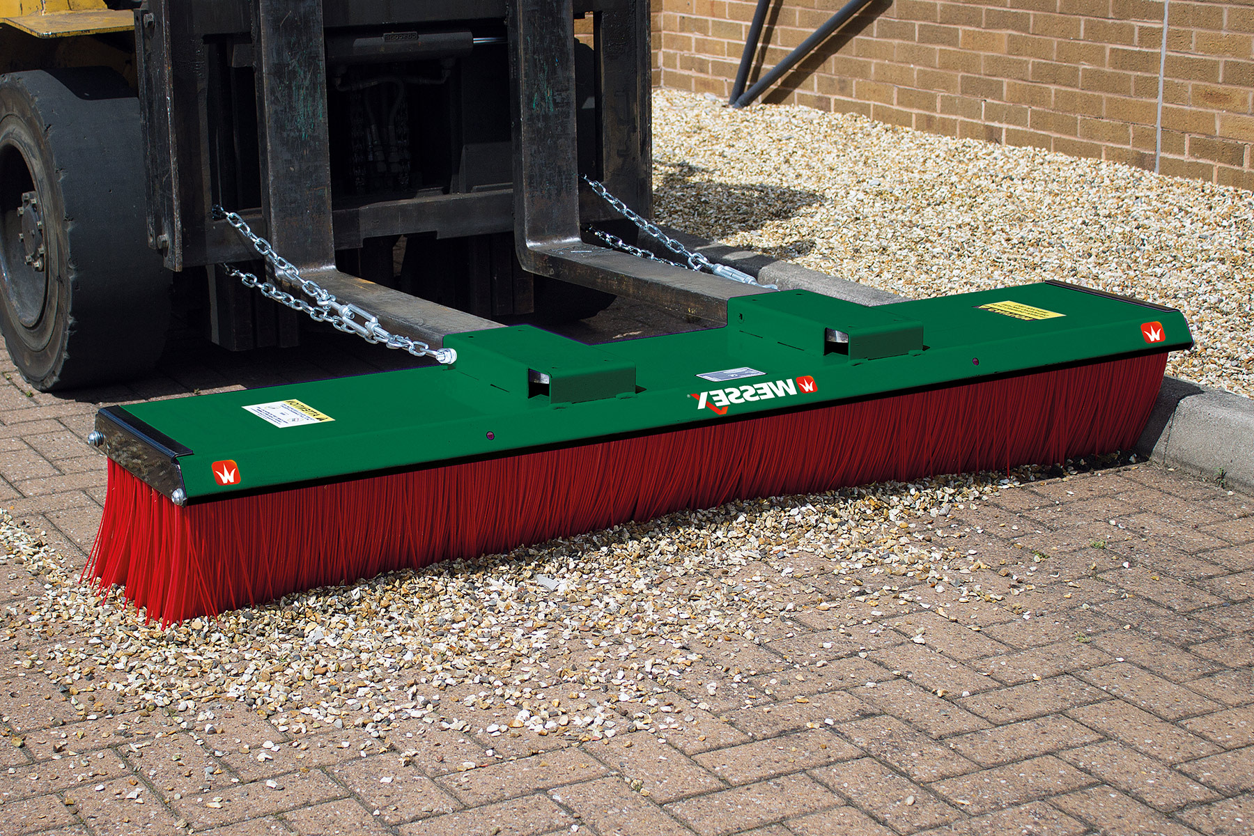Broomex BP-180 1.8m Forklift Push Broom