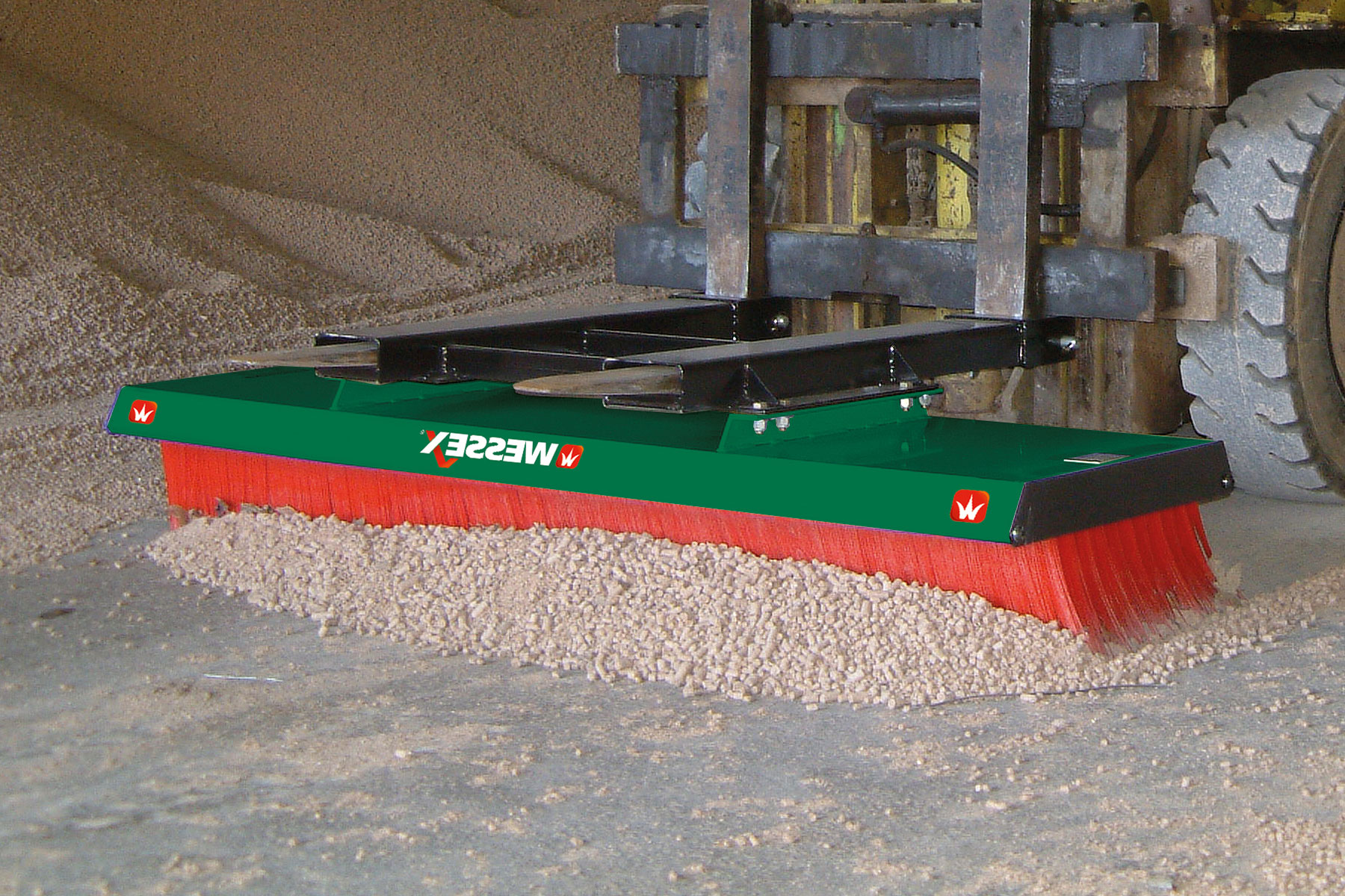 Broomex BM-300 3m Forklift Push Broom