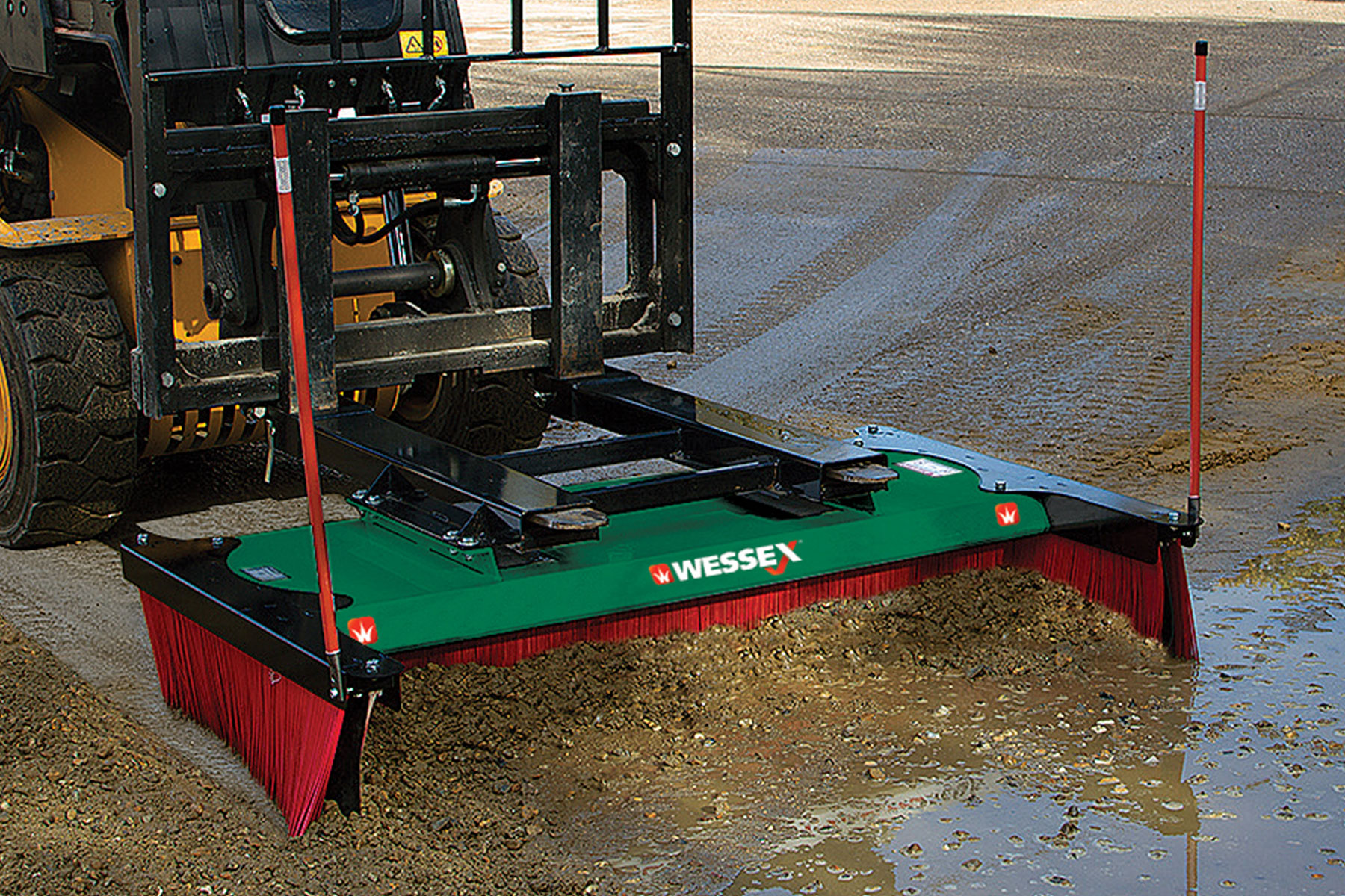 Broomex BM-150-MAX 1.5m Forklift Push Broom