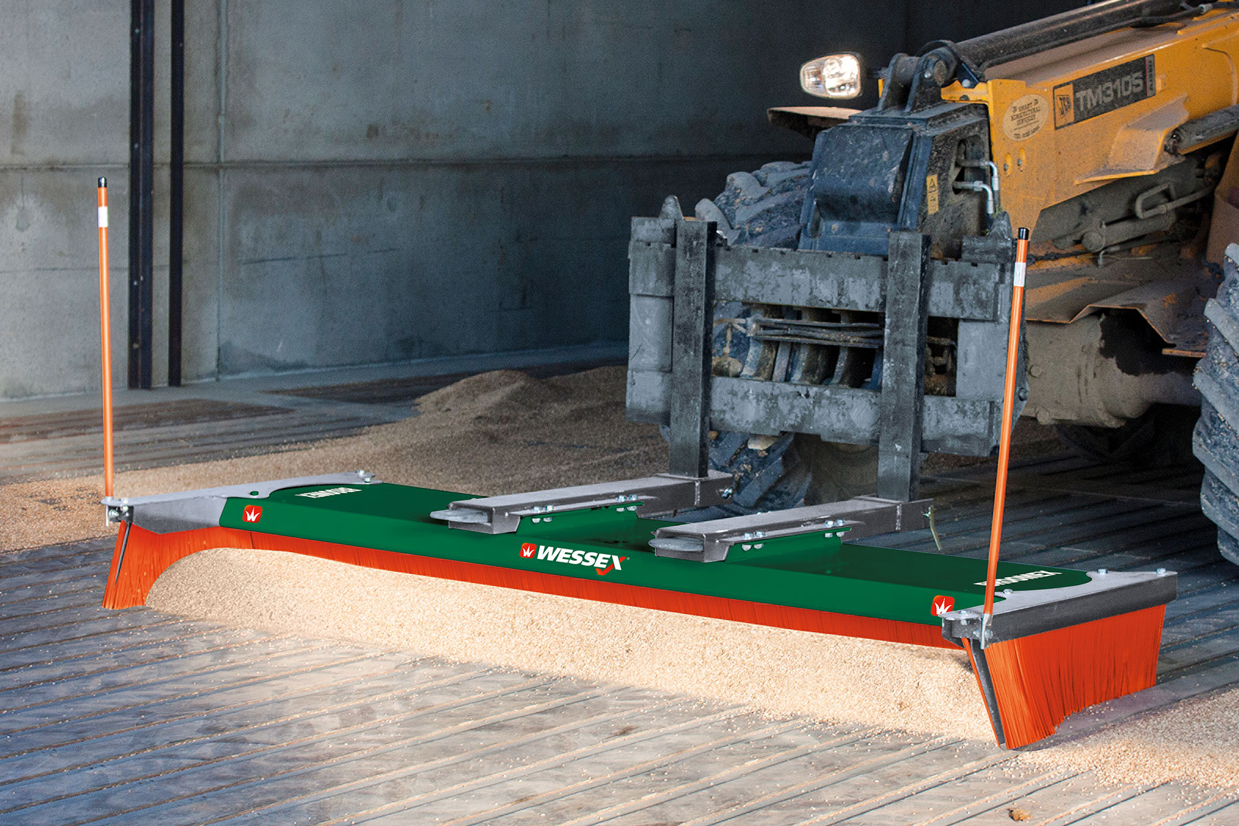 Broomex BM-180-MAX 1.8m Forklift Push Broom