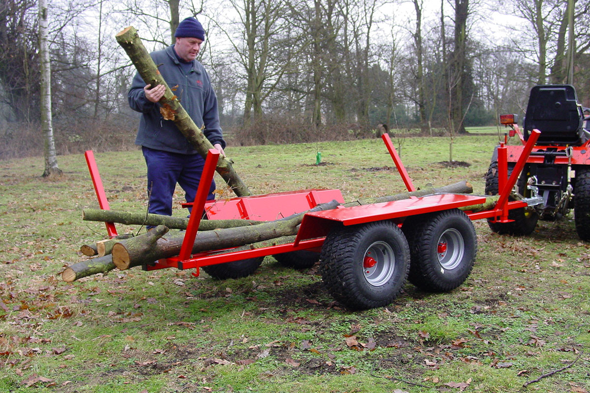 SCH THT Tractor/ATV Timber Hauler Trailer