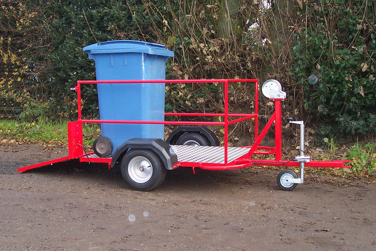 SCH BT1 500kg Wheely Bin Trailer