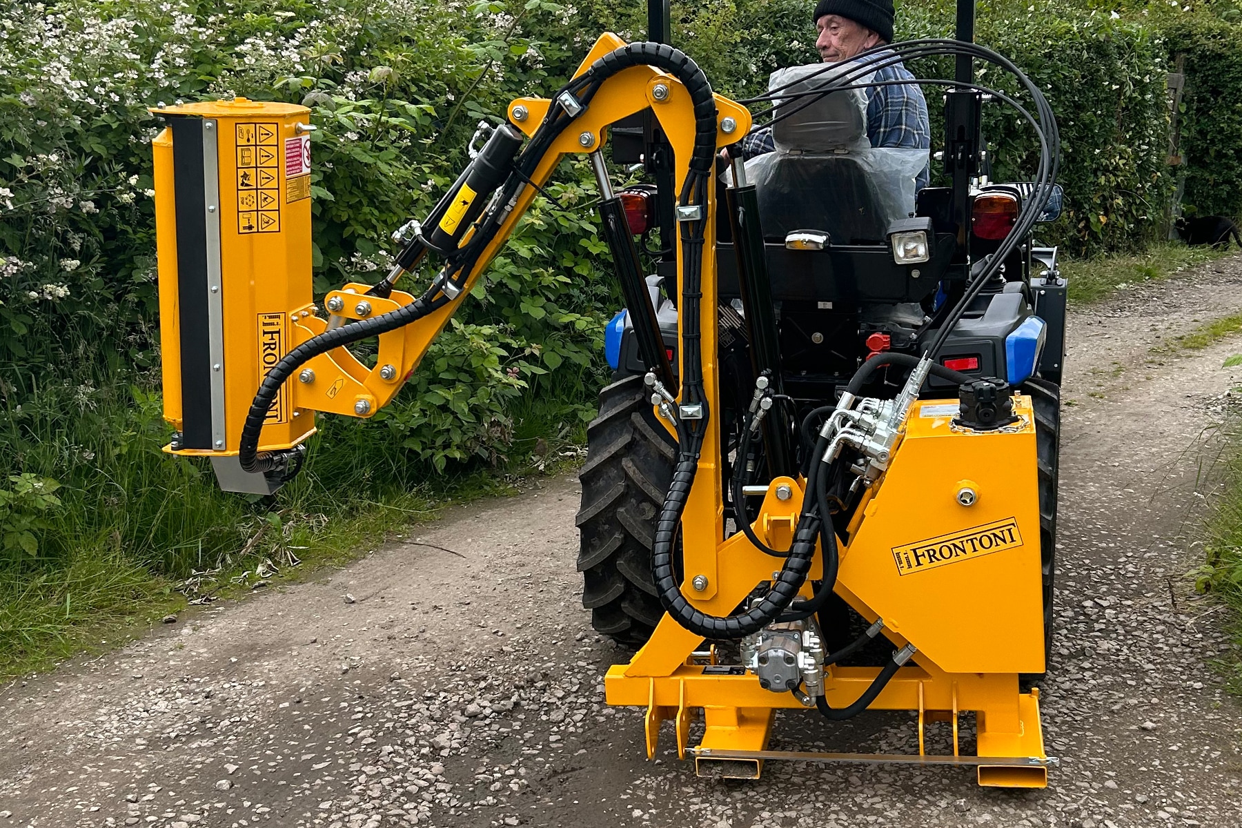 Frontoni Butterfly-350 Tractor Hedge Cutter Flail Mower