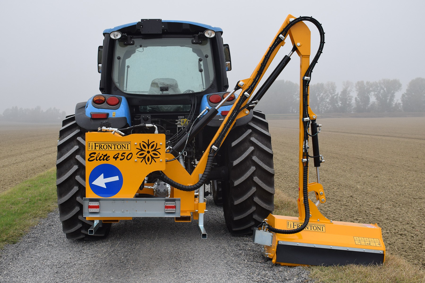 Frontoni Elite‐400 1.0m Tractor Flail Hedge Cutter
