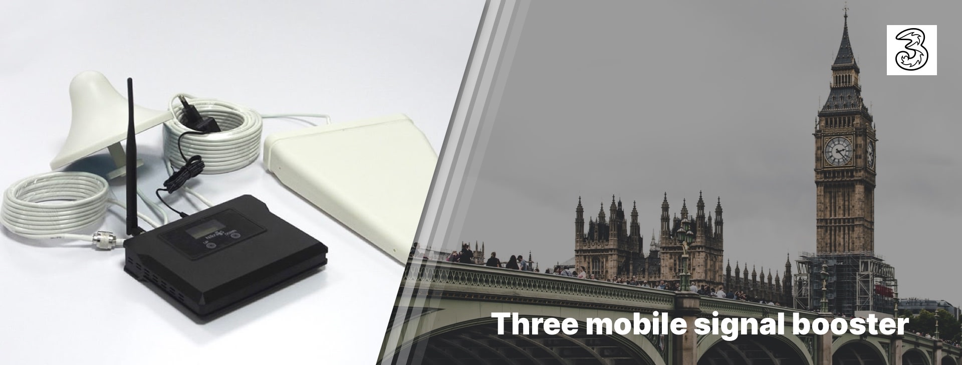 mobile phone signal booster Three