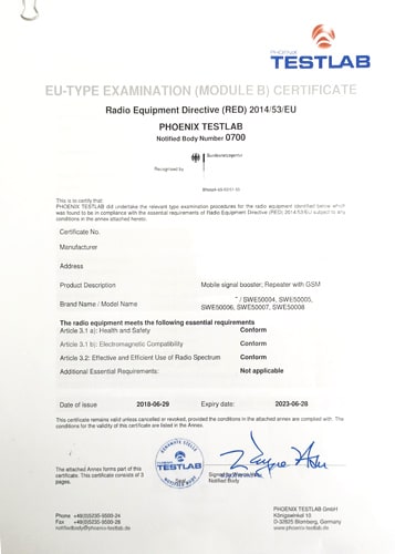 Myamplifiers Certificate