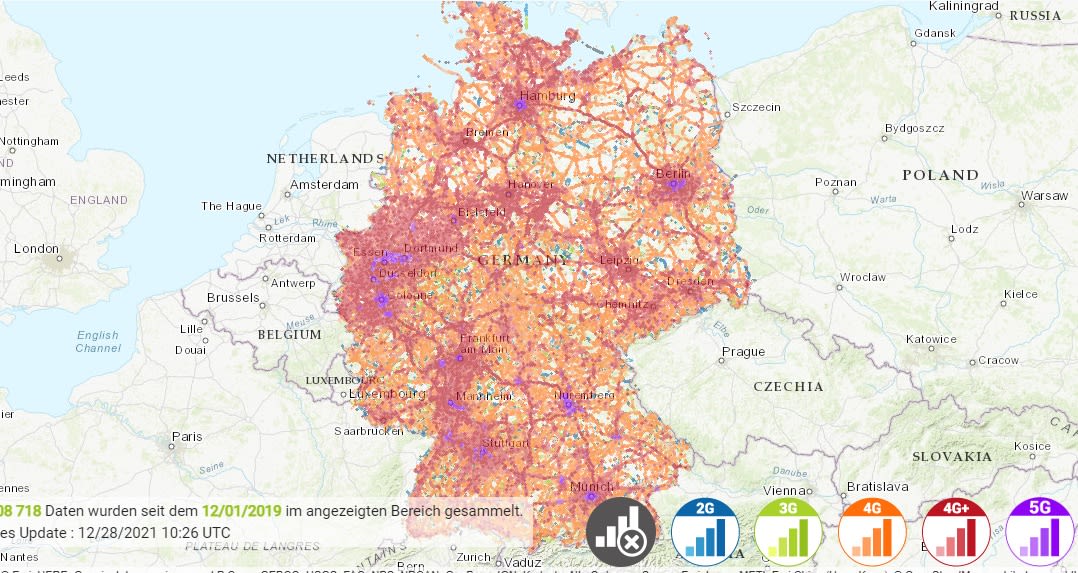 Der Aufbau des 5g Netzes