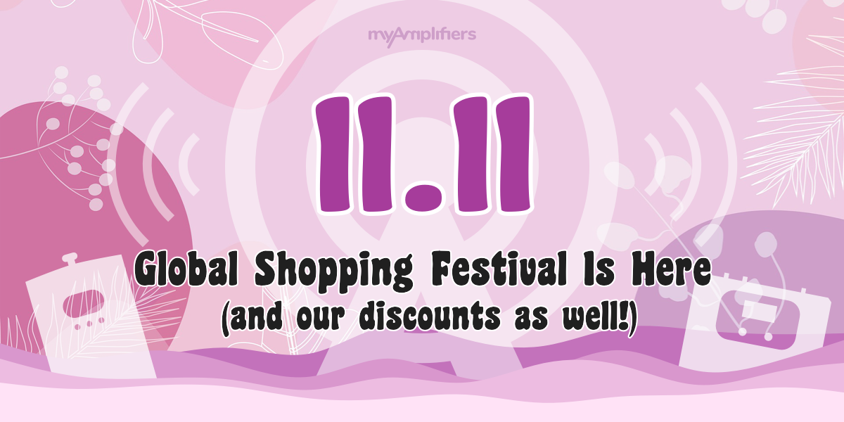 Global Shopping Festival Is Here (and our discounts as well!)