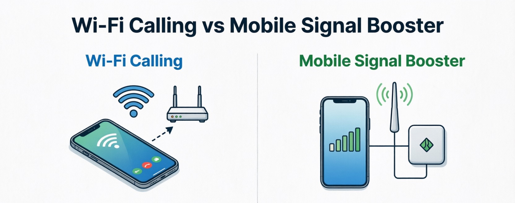 Wi-Fi Calling vs Mobile Signal Booster UK